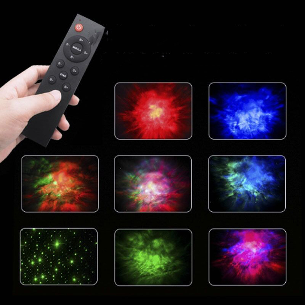 Creative Astronaut Galaxy Starry Sky Projector Nightlight USB Atmosphere Bedroom Table Lamp - Image 7