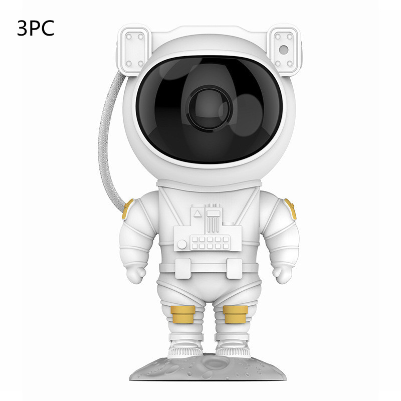 Creative Astronaut Galaxy Starry Sky Projector Nightlight USB Atmosphere Bedroom Table Lamp - Image 5