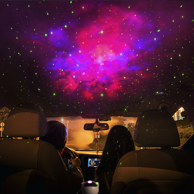 Creative Astronaut Galaxy Starry Sky Projector Nightlight USB Atmosphere Bedroom Table Lamp - Image 8