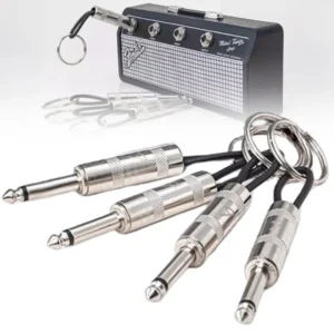 4 pçs parede guitarra plug chaveiro amplificador vintage titular chaveiro cabide funcional chave prateleira gancho acessórios pa
