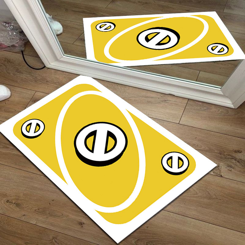 Cross-border temu card imitation cashmere bedroom bedside blanket living room entrance bathroom absorbent non-slip floor mat spot dropship - Image 3