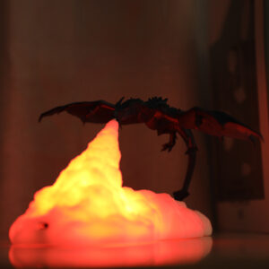 3D printing rocket light novel and exotic gift cross-border electronic creative product decoration led night light