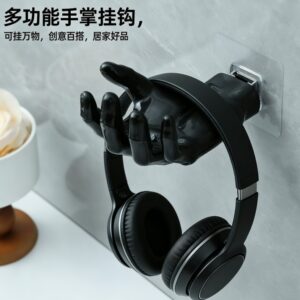 Cross-border hot item: palm storage rack, headphones, basketball jewelry, facial cleanser, living room and bathroom storage, highly attractive and versatile