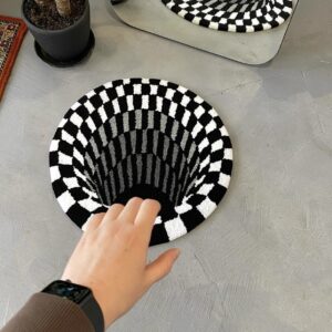 Funny Illusion Trippy Art Amazon best-selling Carpet