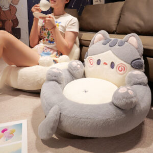 Tatami cushions, home floor, backrest integrated futon, bedroom, all seasons, lazy people, sitting on the pier, children's small sofa