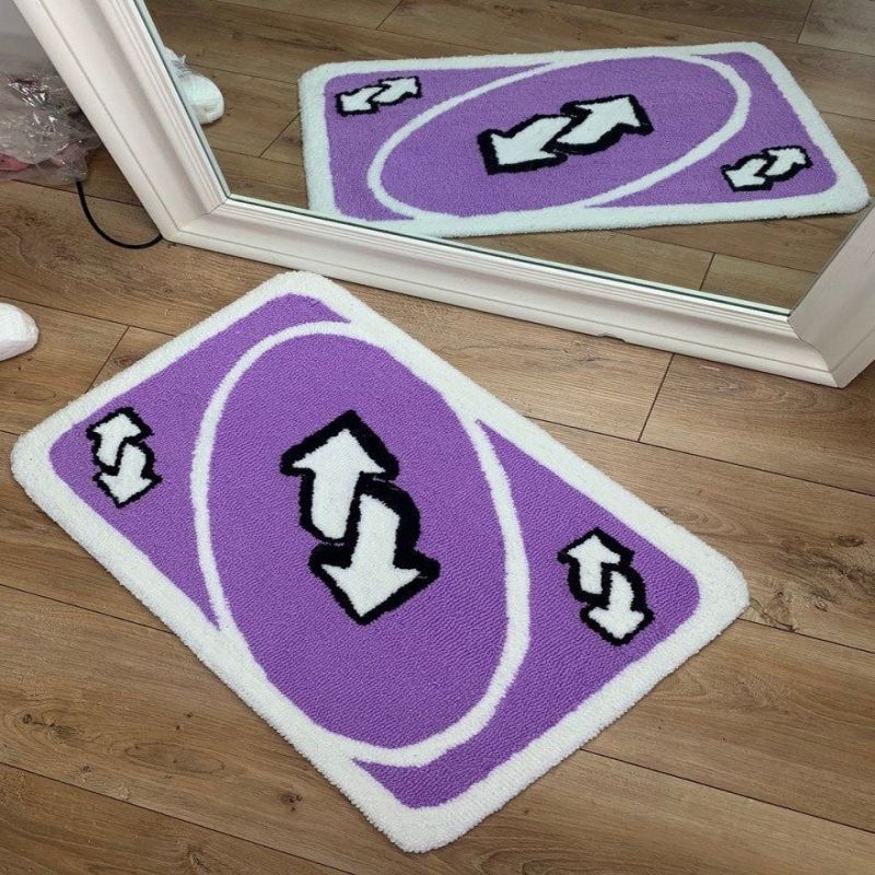 Cross-border temu card imitation cashmere bedroom bedside blanket living room entrance bathroom absorbent non-slip floor mat spot dropship - Image 2