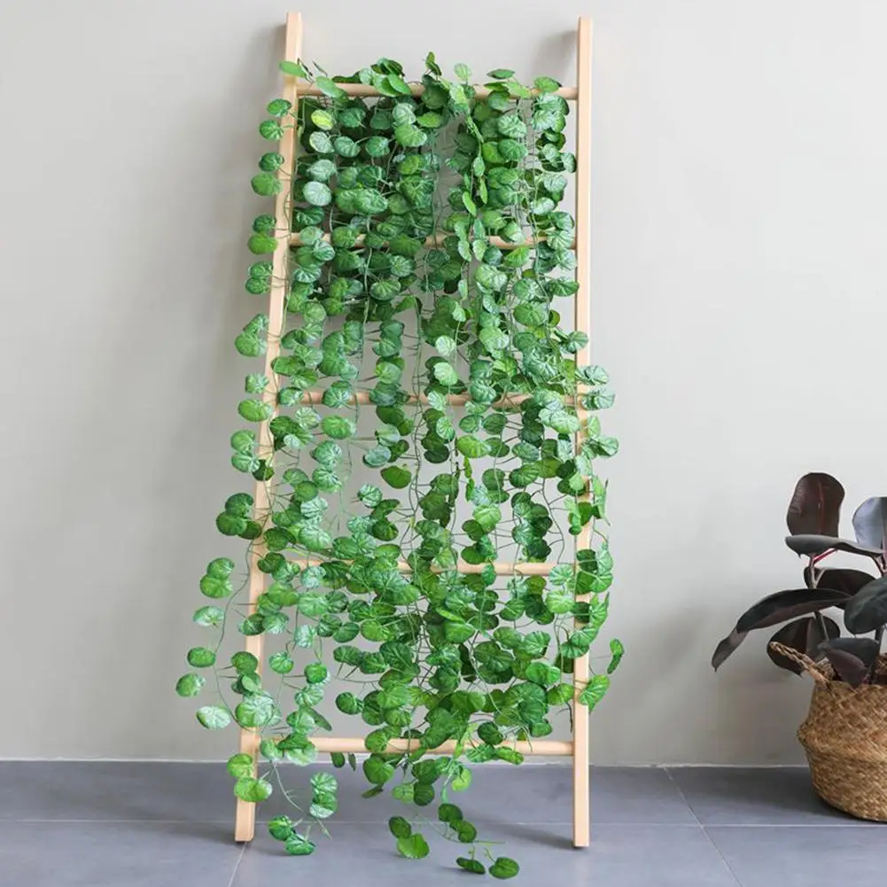 2M Leaf Vine Artificial Hanging Plants Liana Silk Fake Ivy Leaves for Wall Green Garland Decoration Home Decoration Party V G8H0 - Image 2